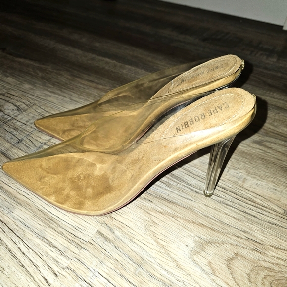 Cape Robbin Clear PVC high heels - Picture 3 of 5